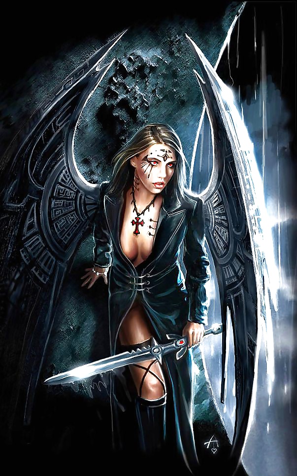 El gran arte de anne stokes...a una persona muy especial
 #33573228