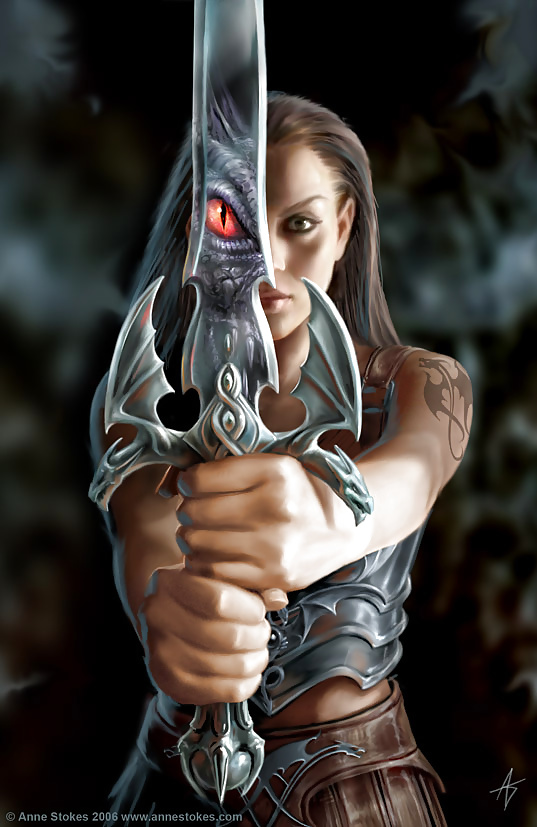 El gran arte de anne stokes...a una persona muy especial
 #33573352