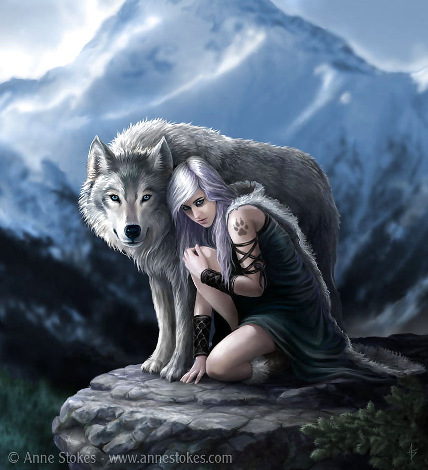 El gran arte de anne stokes...a una persona muy especial
 #33573385