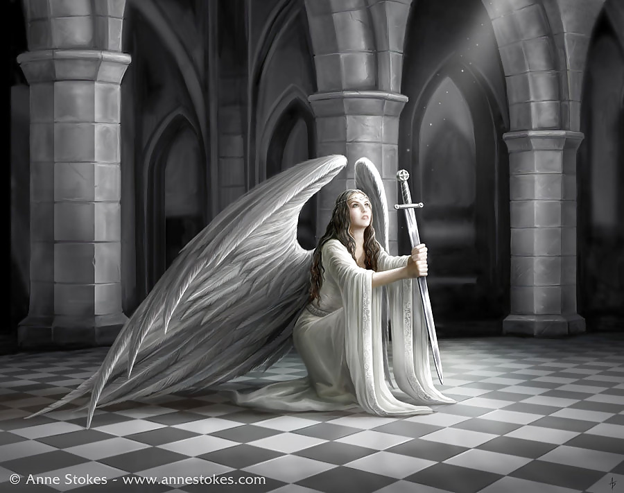 El gran arte de anne stokes...a una persona muy especial
 #33573390