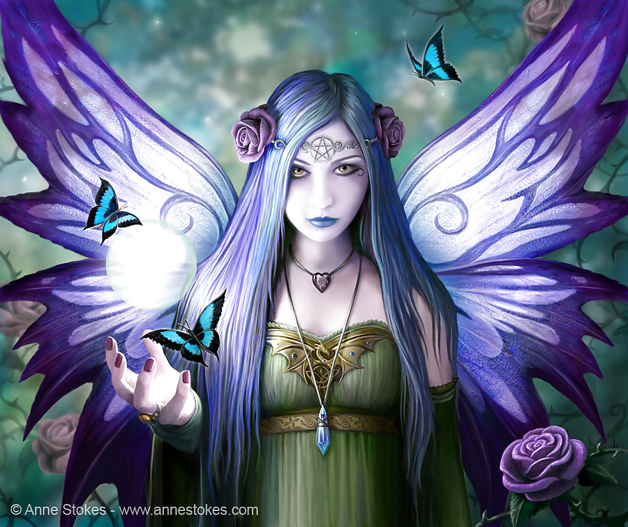 El gran arte de anne stokes...a una persona muy especial
 #33573395