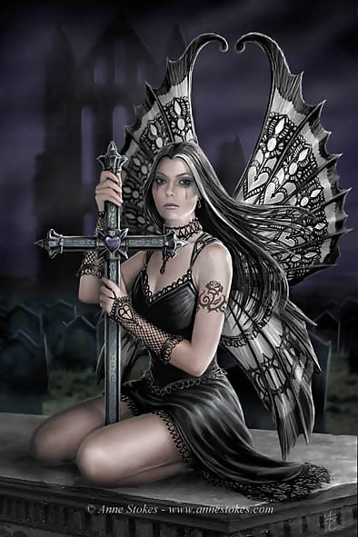 El gran arte de anne stokes...a una persona muy especial
 #33573411