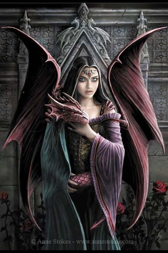 The great art of anne stokes...to a very special person
 #33573435