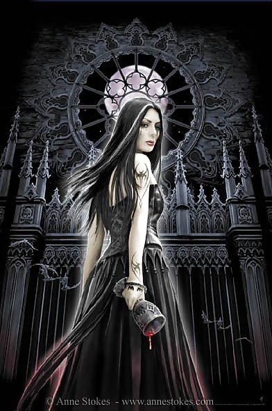 El gran arte de anne stokes...a una persona muy especial
 #33573471