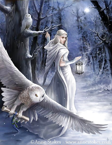 El gran arte de anne stokes...a una persona muy especial
 #33573475