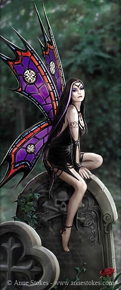 El gran arte de anne stokes...a una persona muy especial
 #33573476