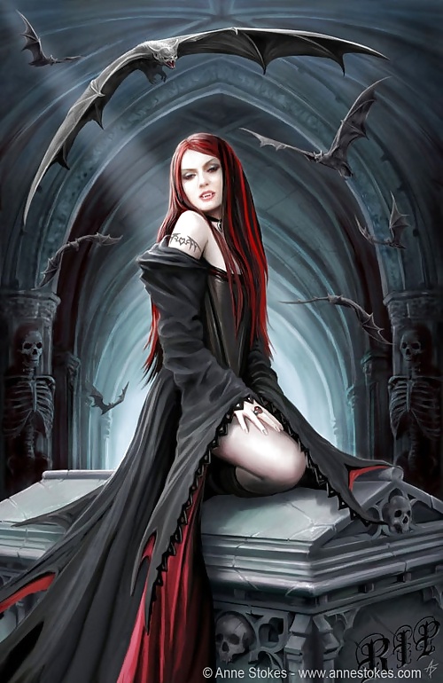 The Great Art of Anne Stokes...to a very special person #33573487