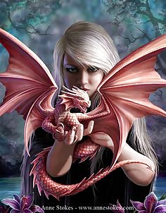 El gran arte de anne stokes...a una persona muy especial
 #33573518