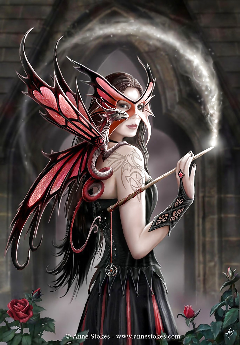 El gran arte de anne stokes...a una persona muy especial
 #33573540