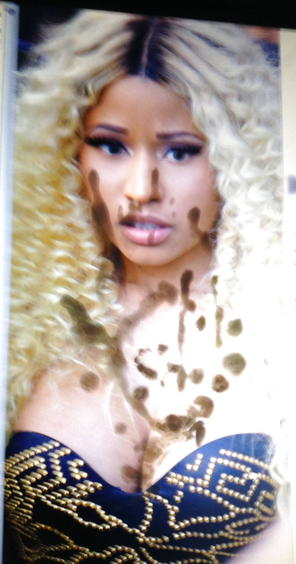 Nicki Minaj cummed all over her busty tits #36295211