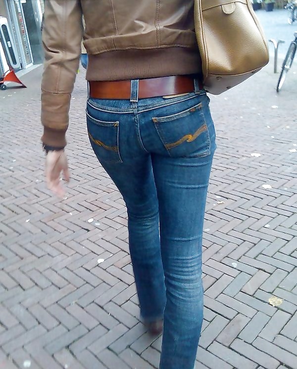 Girls in Denim Jeans BVR #41086699