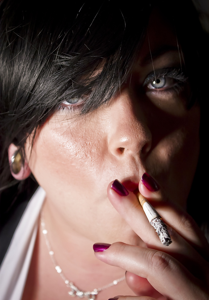 Tina Snua Dressed Sexily & Smoking - BBW Fetish  #35077577