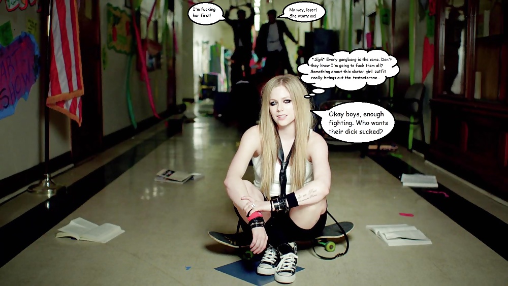 Avril Lavigne Gangbang Part 2 #25734940