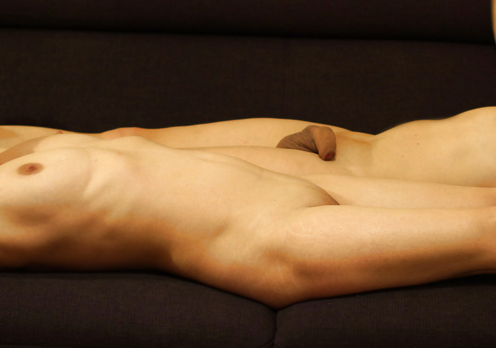Both naked on sofa #25320735