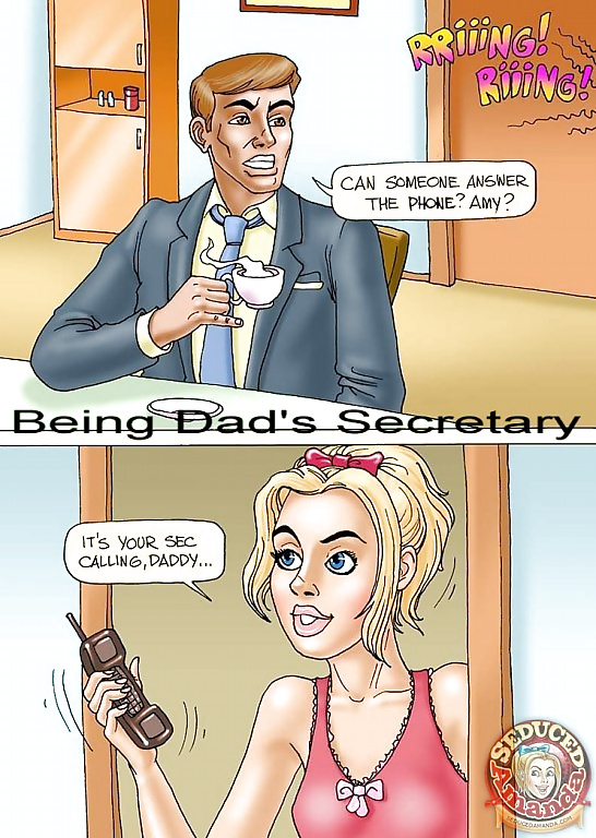 Seduced Amanda - Being Dad's Secretary #39650529
