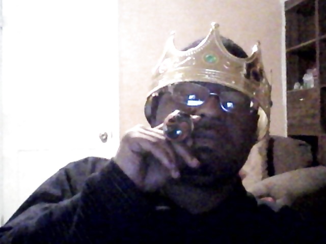 Black king with crown on! #24976654