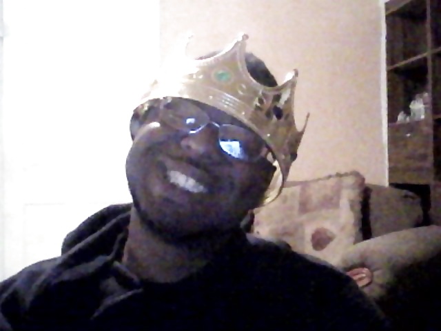 Black king with crown on! #24976658