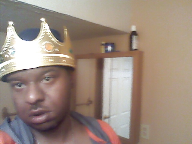 Black king with crown on! #24976671