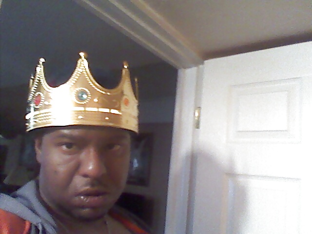 Black king with crown on! #24976687