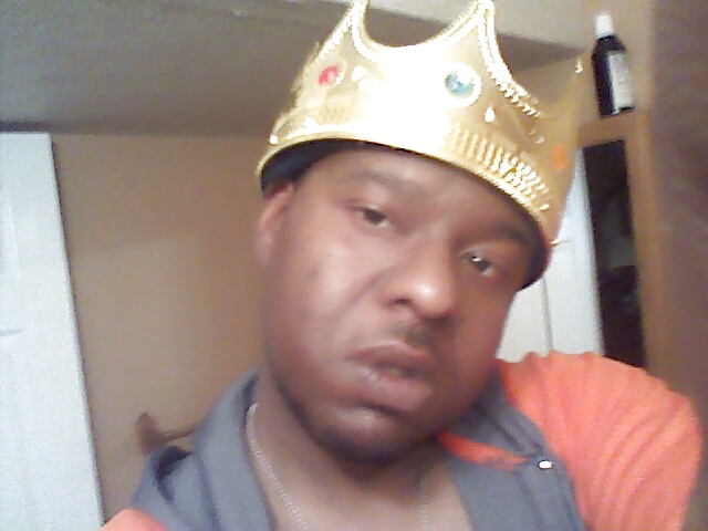 Black king with crown on! #24976691
