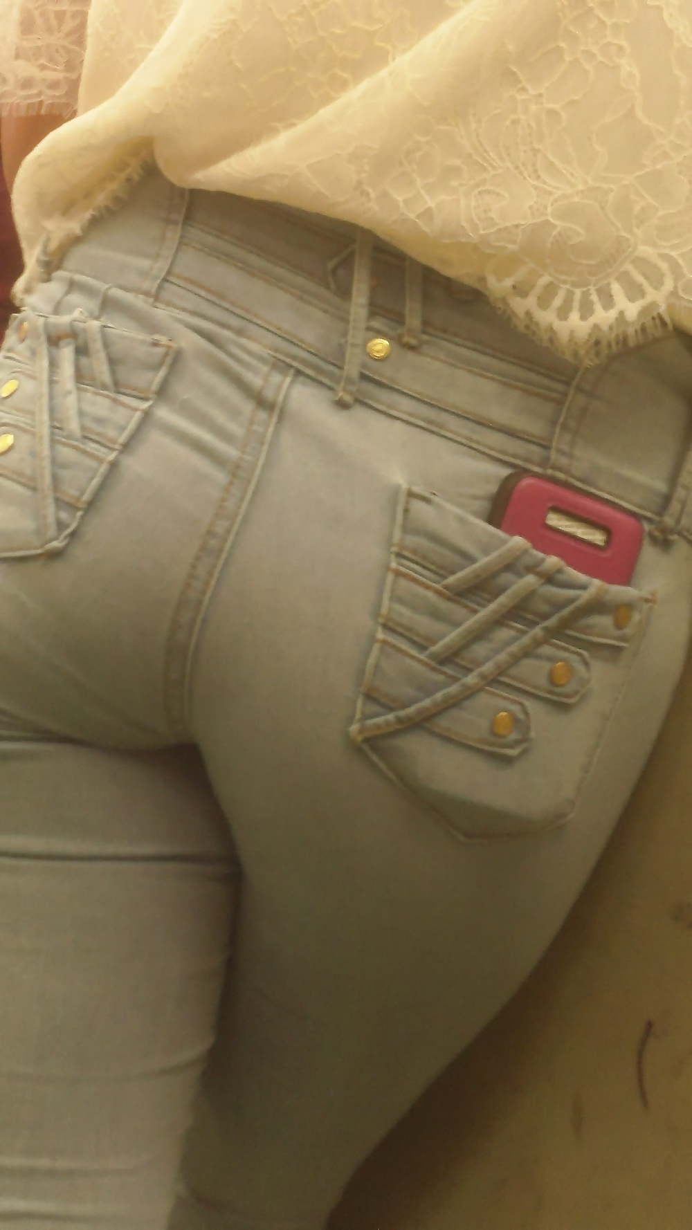 Populäre Jugendlich Mädchen Arsch & Hintern In Jeans Teil 7 #39950691
