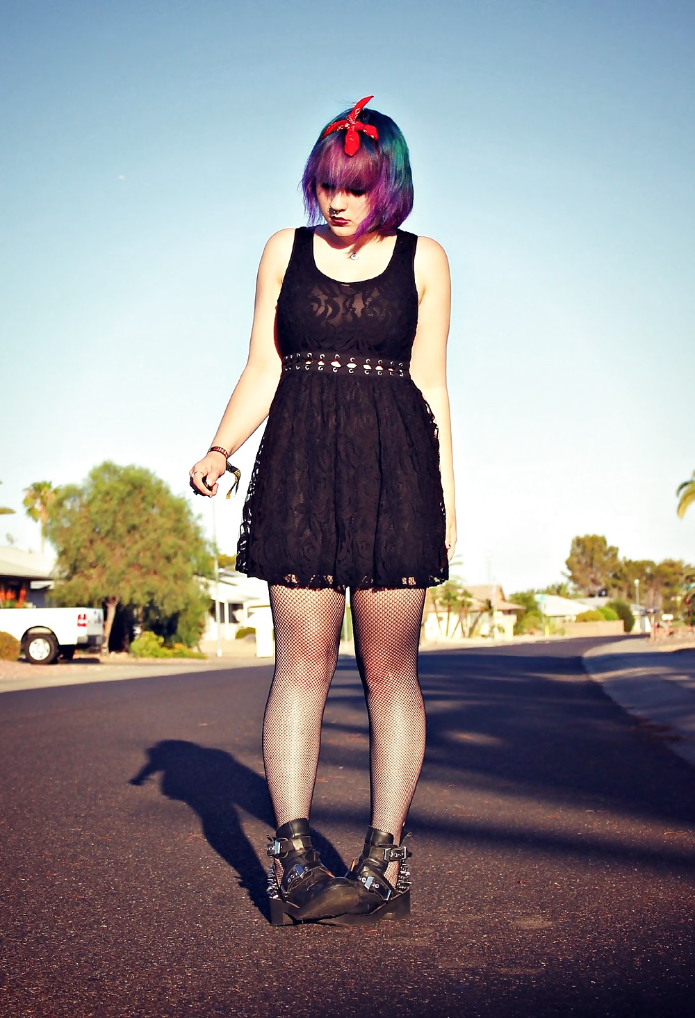 キュートなパンクロッカー
 #27682754