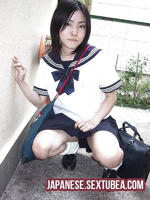 Japanese School Girl Asian Uniform College #37151754