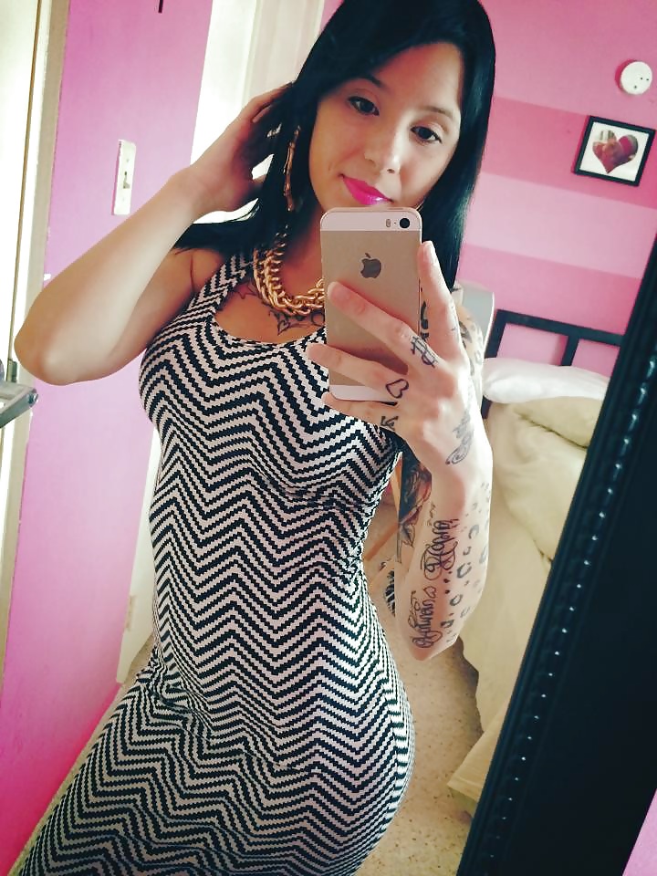 Sexy Latina MILF With Tattoos  #39033307