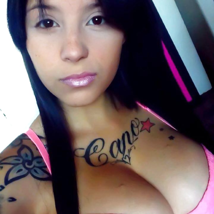 Sexy Latina MILF With Tattoos  #39033471