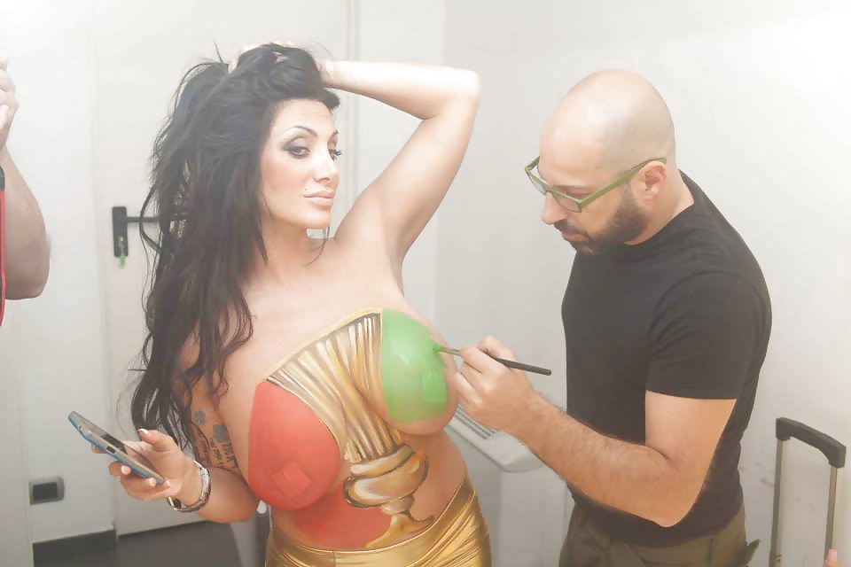 Marika fruscio bodypainting coppa italia 04 maggio 2014
 #27227712