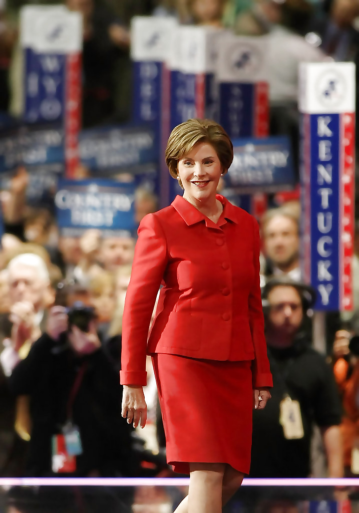 Laura Bush is a beautiful conservative lady #35000152