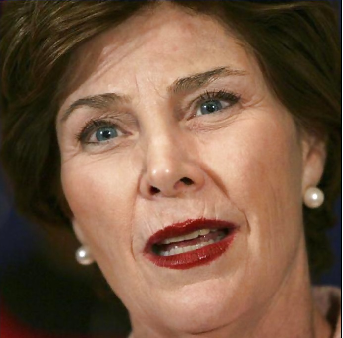 Laura Bush is a beautiful conservative lady #35000248