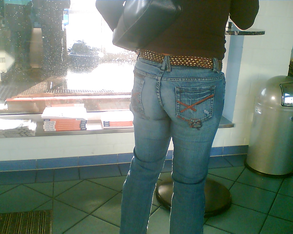 Jeans Ass Voyeur 9 Big Butt #32584428