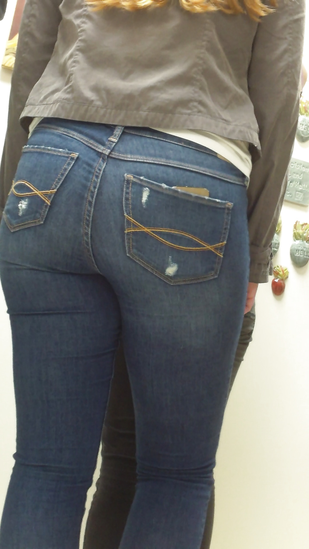 Populäre Jugendlich Mädchen Arsch & Hintern In Jeans Teil 3 #25399685