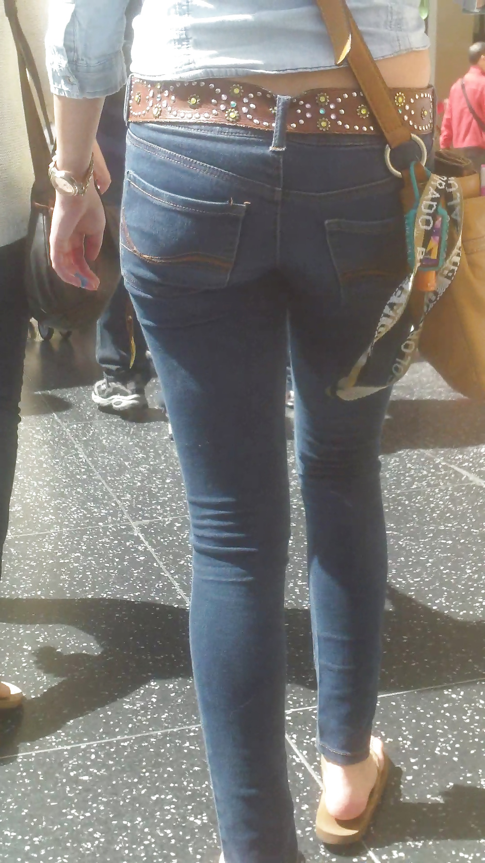 Popular teen girls ass & butt in jeans part 3 #25400877