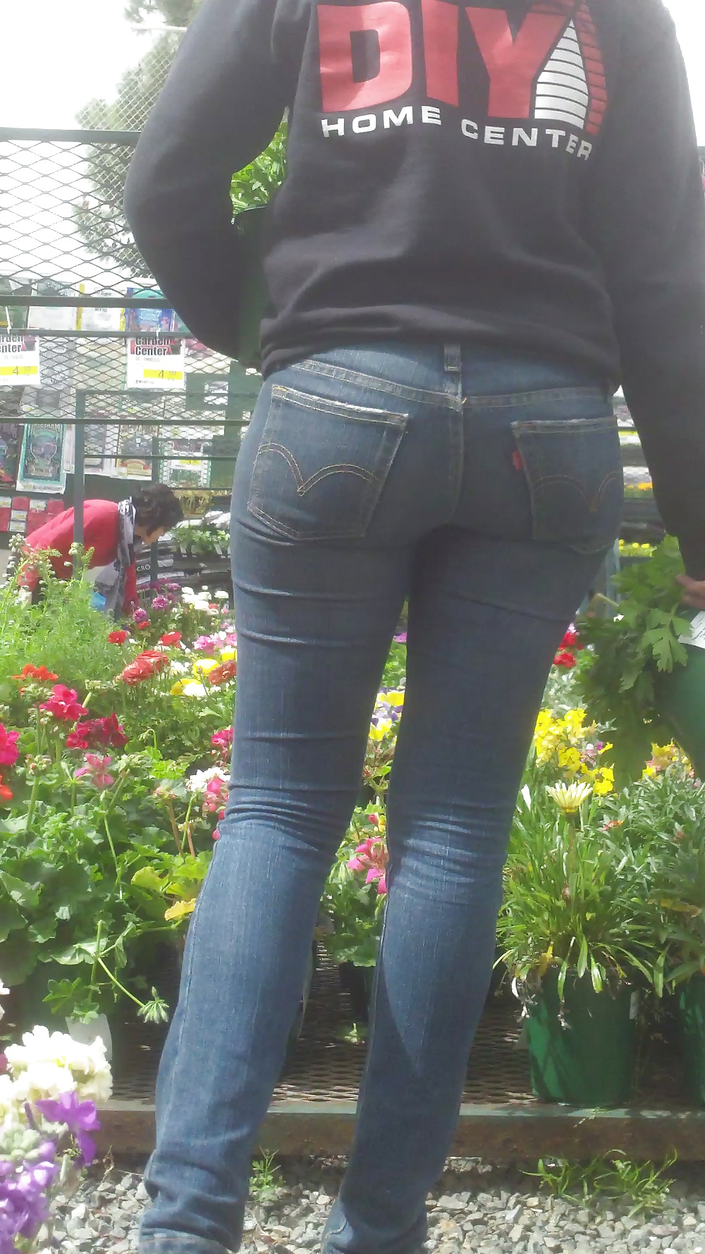 Populäre Jugendlich Mädchen Arsch & Hintern In Jeans Teil 3 #25401840