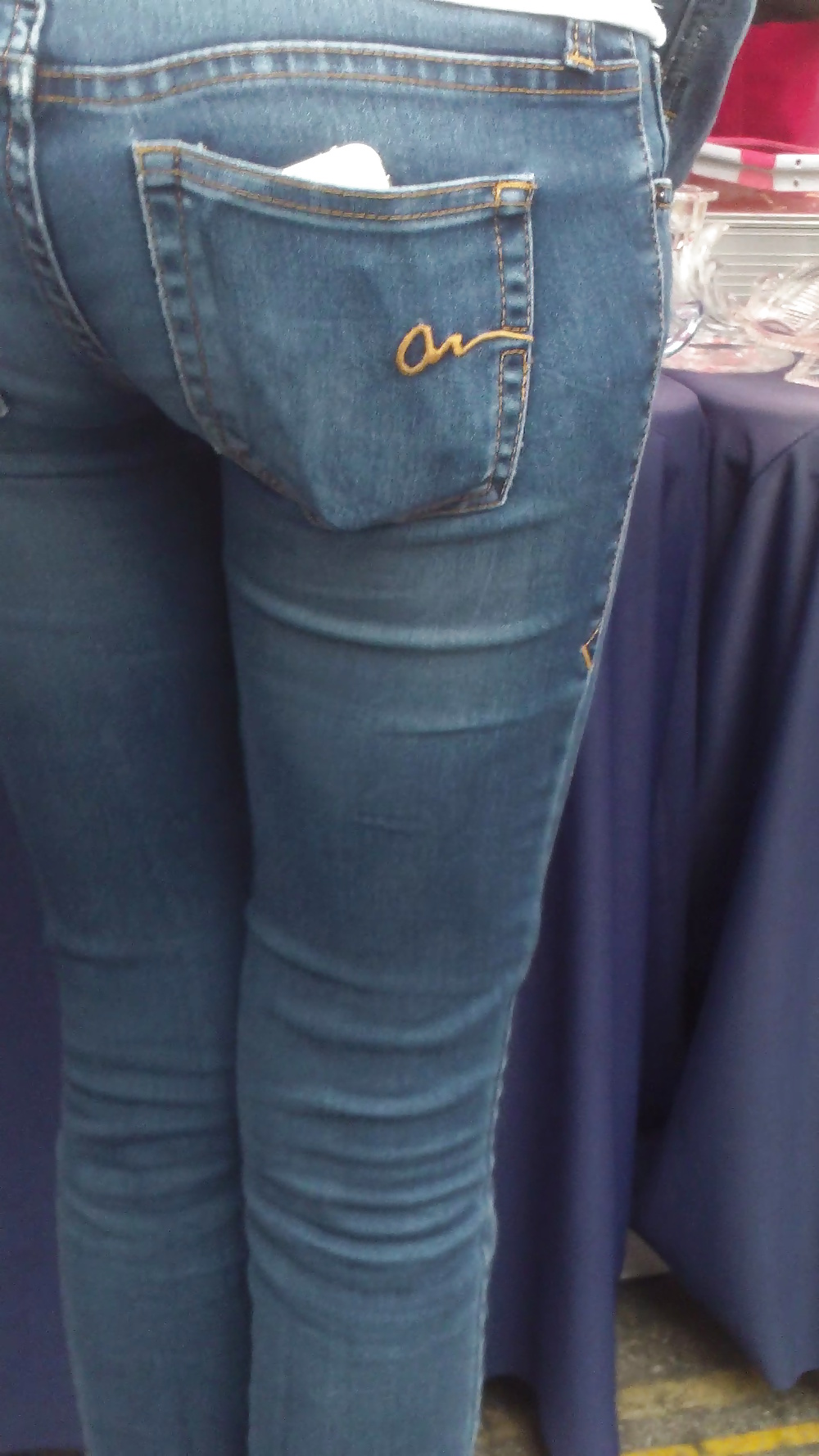 Popular teen girls ass & butt in jeans part 3 #25403295