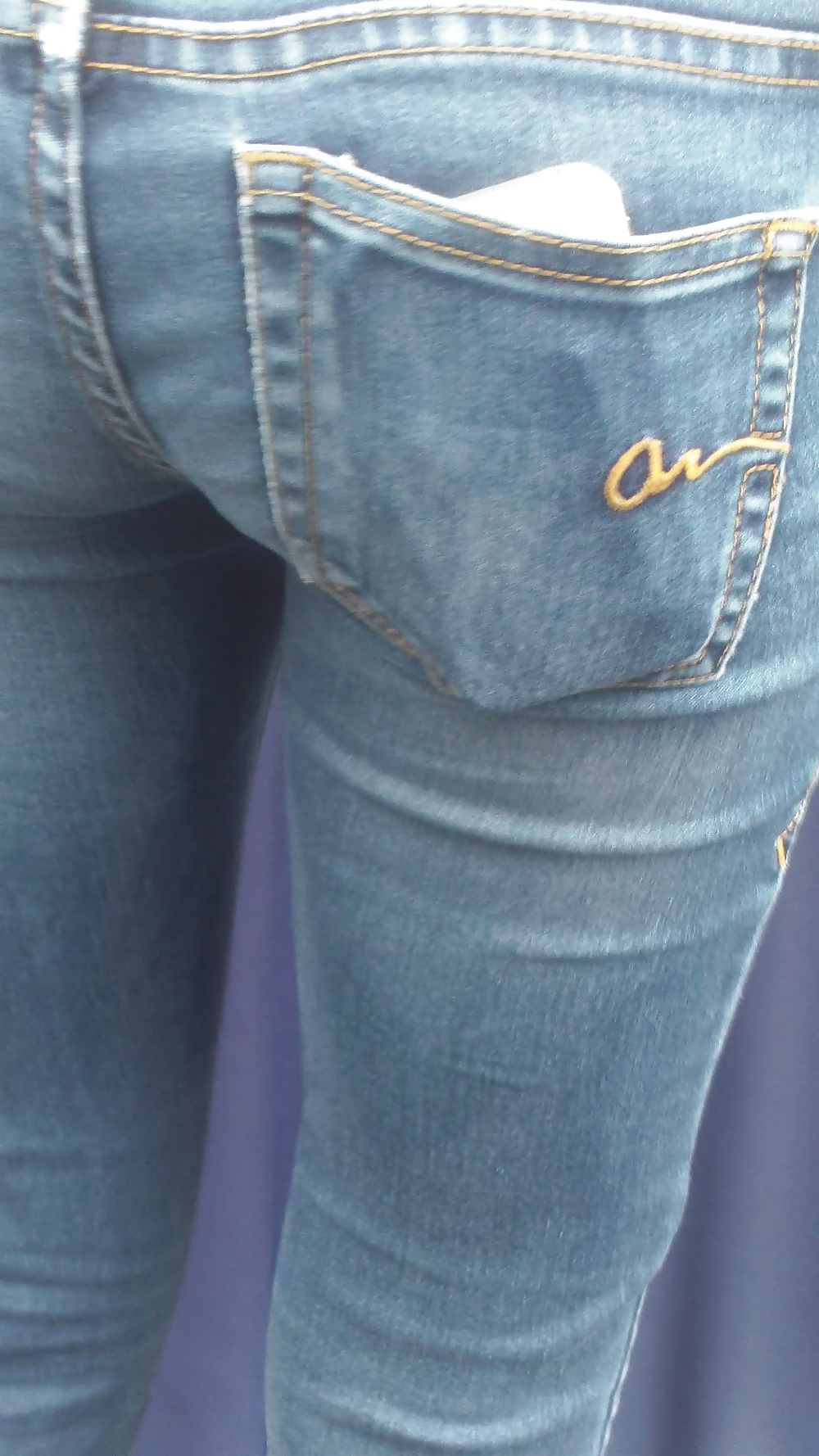 Populäre Jugendlich Mädchen Arsch & Hintern In Jeans Teil 3 #25403302