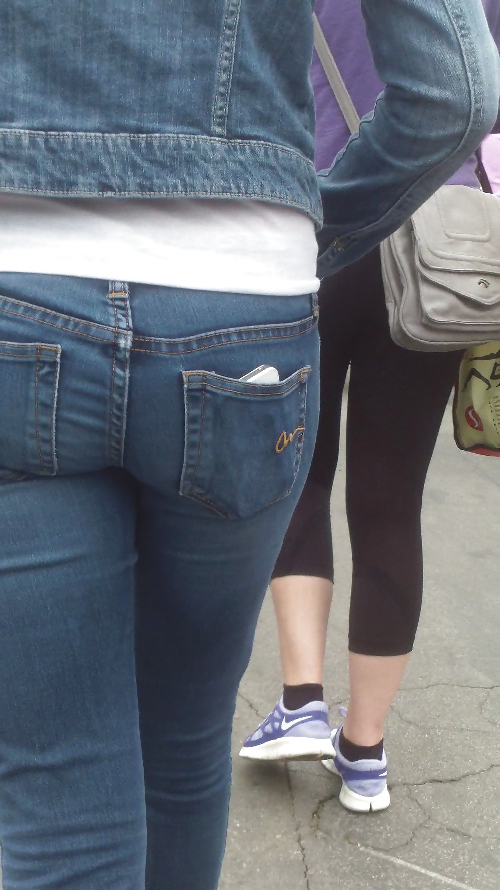 Popular teen girls ass & butt in jeans part 3 #25403345
