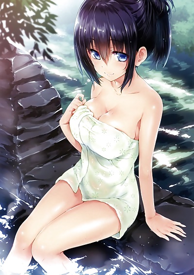 Hentai Girls Towel Slip #40829829