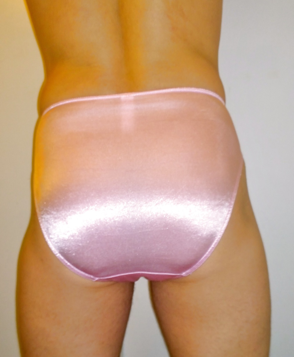 Satin panties fetish #24467371