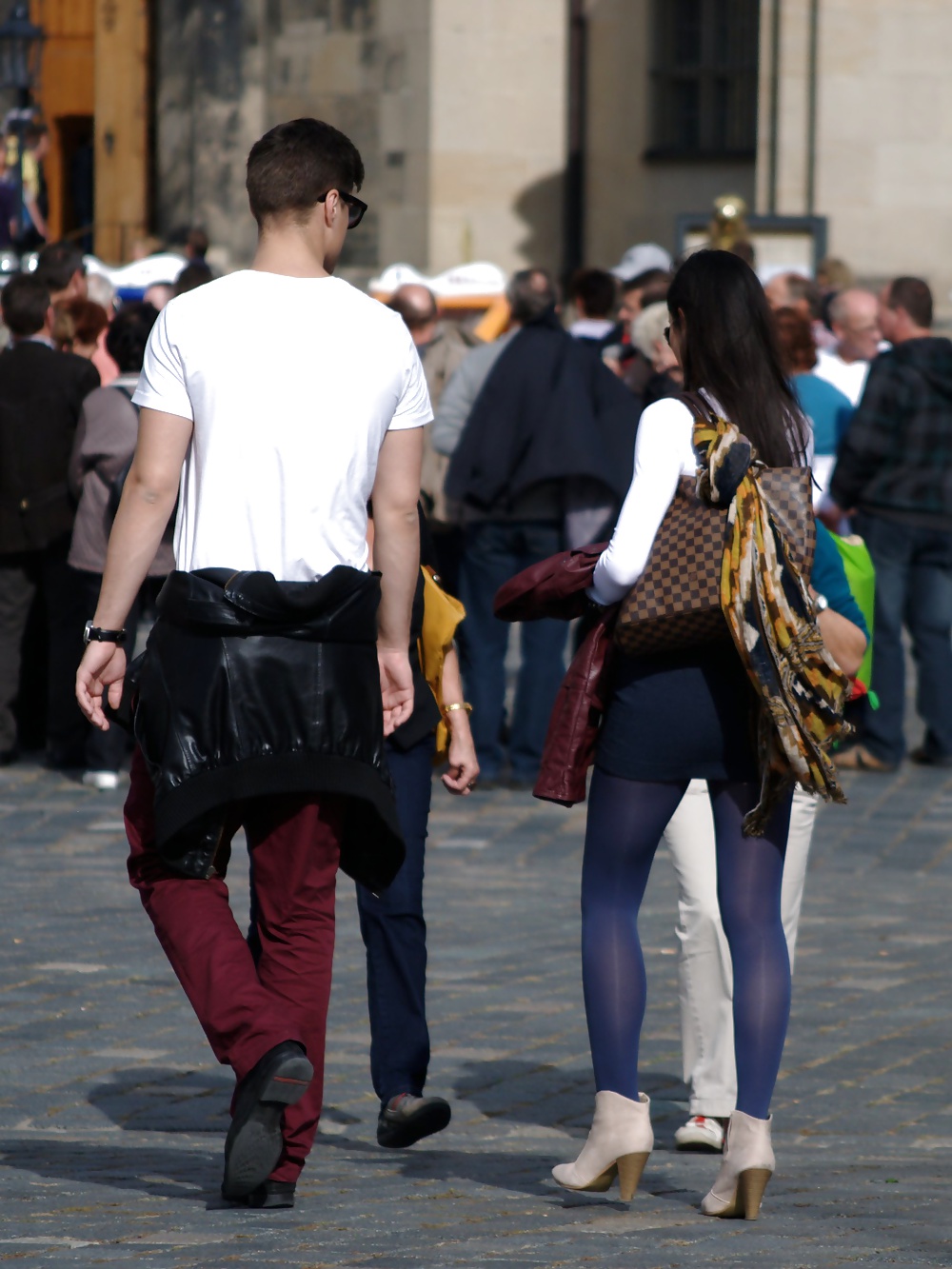 Nylon upskirt - STREET VIEW 5 #29548678