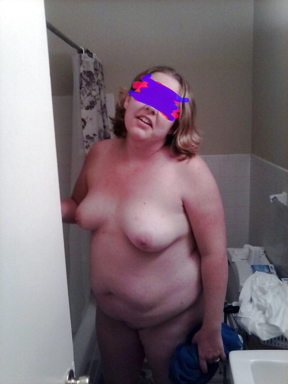 Wife before her shower #32786330