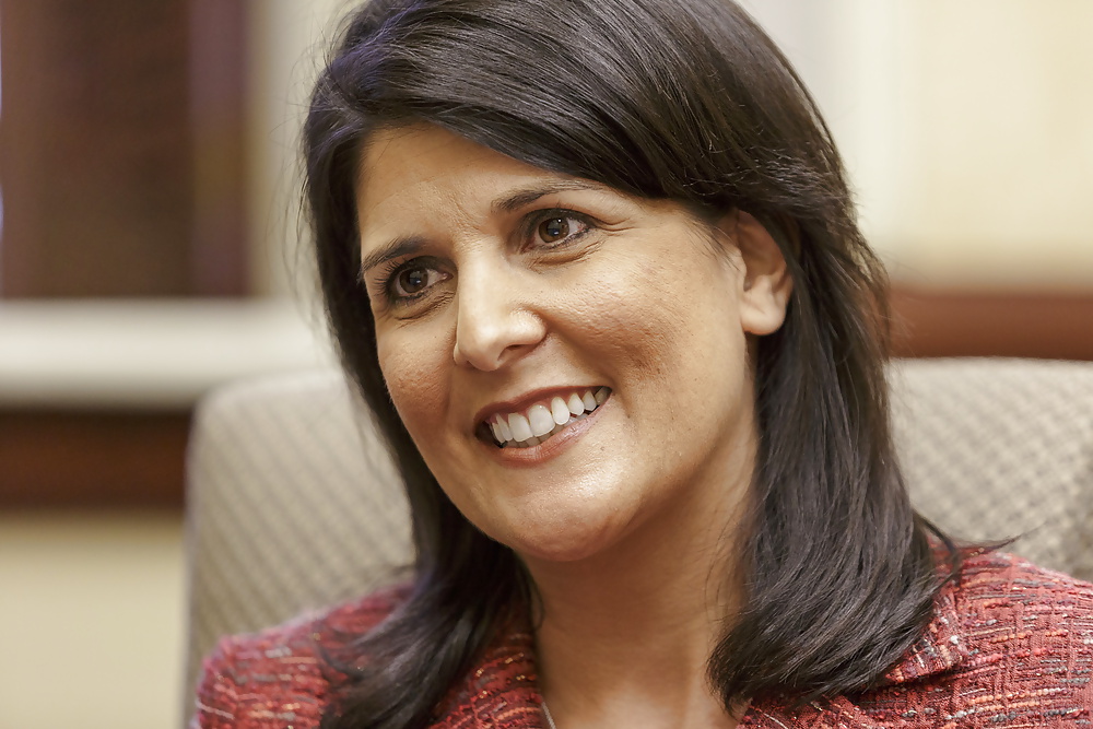 I adore jerking off to conservative Nikki Haley #28169282