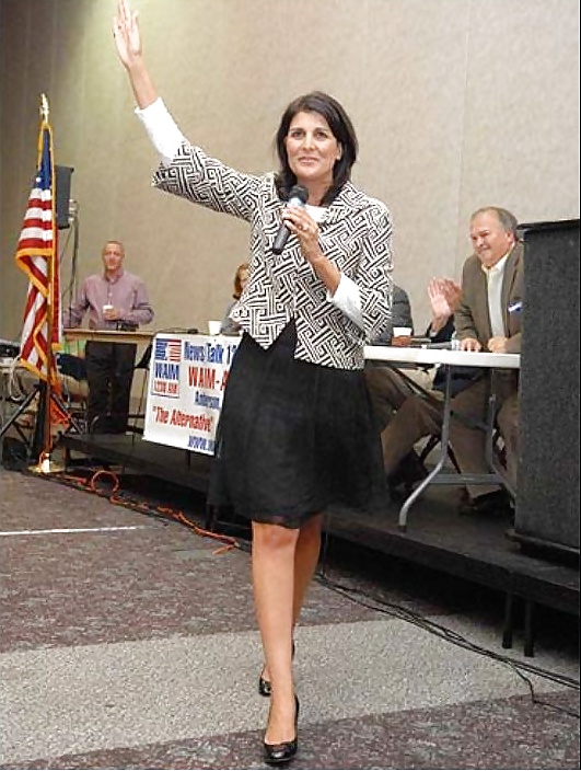 I adore jerking off to conservative Nikki Haley #28169306