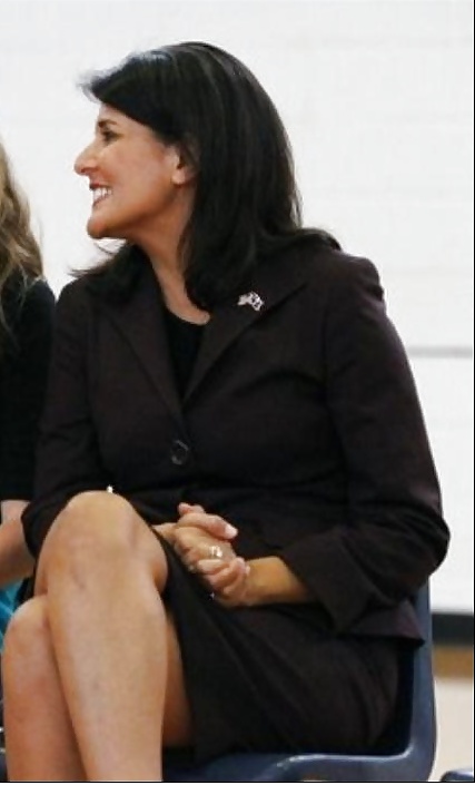 I adore jerking off to conservative Nikki Haley #28169323