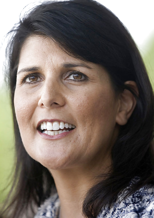 I adore jerking off to conservative Nikki Haley #28169339