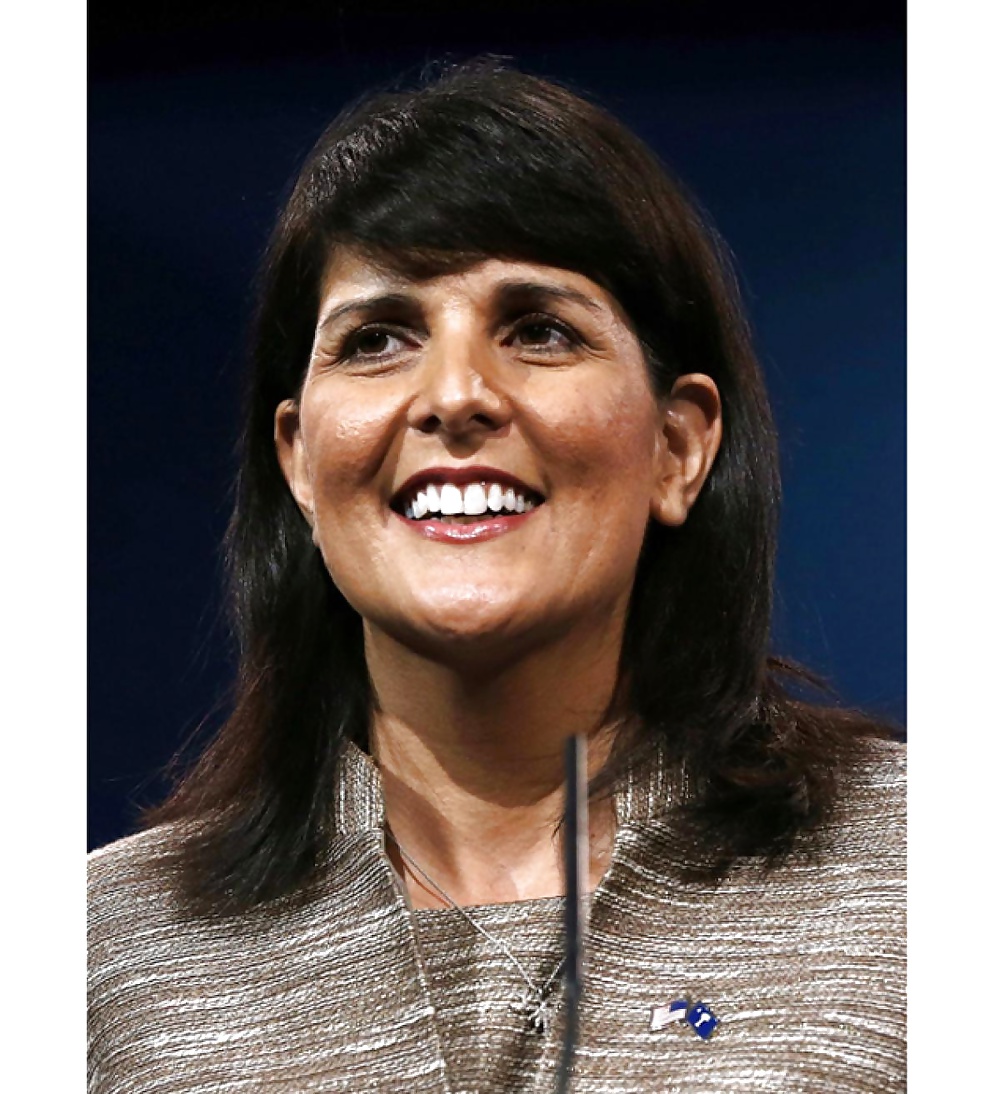 I adore jerking off to conservative Nikki Haley #28169361