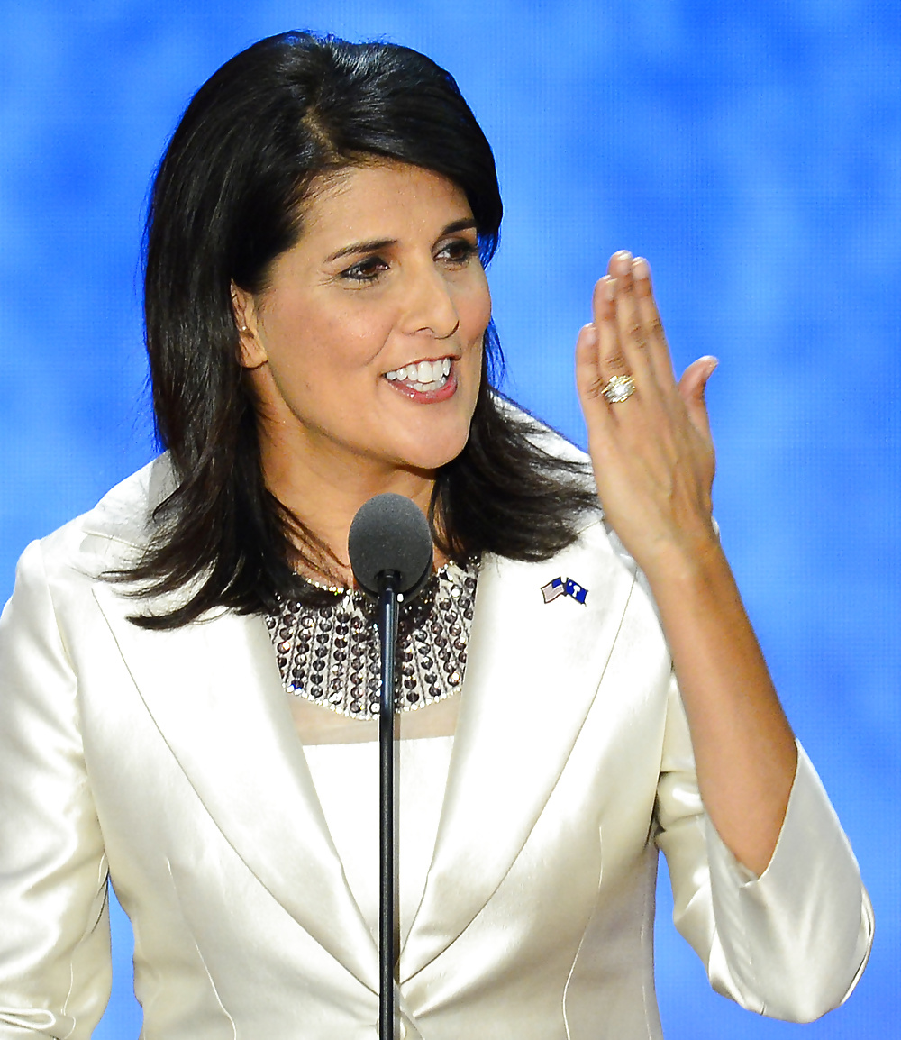 I adore jerking off to conservative Nikki Haley #28169369