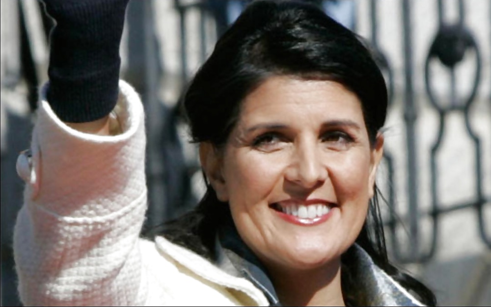 I adore jerking off to conservative Nikki Haley #28169381